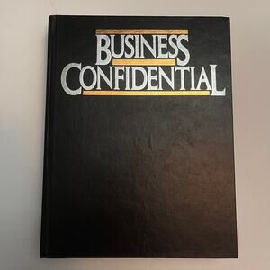 Business Confidential - Vintege Book 1985